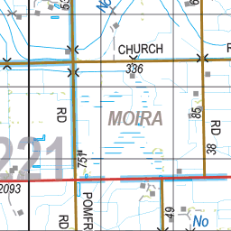 Map 221 - Spatial Vision's Vicmap Book (North East Edition 8, 2025) - 100K Series Preview 2