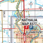 Map 221 - Spatial Vision's Vicmap Book (North East Edition 8, 2025) - 100K Series Preview 3