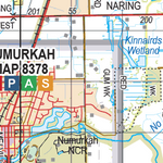 Map 222 - Spatial Vision's Vicmap Book (North East Edition 8, 2025) - 100K Series Preview 3