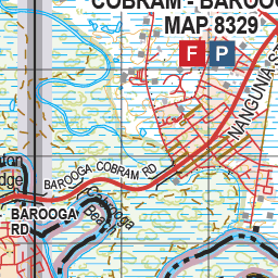 Map 223 - Spatial Vision's Vicmap Book (North East Edition 8, 2025) - 100K Series Preview 3