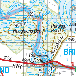 Map 225 - Spatial Vision's Vicmap Book (North East Edition 8, 2025) - 100K Series Preview 3