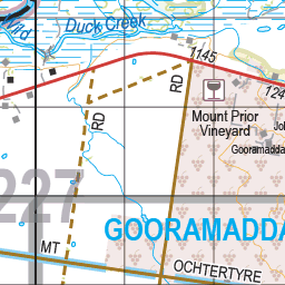 Map 227 - Spatial Vision's Vicmap Book (North East Edition 8, 2025) - 100K Series Preview 2