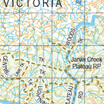 Map 230 - Spatial Vision's Vicmap Book (North East Edition 8, 2025) - 100K Series Preview 3