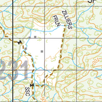 Map 231 - Spatial Vision's Vicmap Book (North East Edition 8, 2025) - 100K Series Preview 2