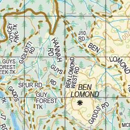 Map 232 - Spatial Vision's Vicmap Book (North East Edition 8, 2025) - 100K Series Preview 3