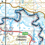 Map 233 - Spatial Vision's Vicmap Book (North East Edition 8, 2025) - 100K Series Preview 2