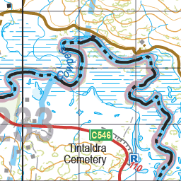 Map 233 - Spatial Vision's Vicmap Book (North East Edition 8, 2025) - 100K Series Preview 2