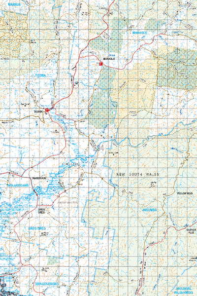 Map 234 - Spatial Vision's Vicmap Book (North East Edition 8, 2025) - 100K Series Preview 1