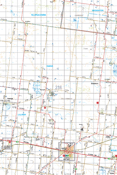 Map 238 - Spatial Vision's Vicmap Book (South West Edition 8, 2025 Update) - 100K Series Preview 1