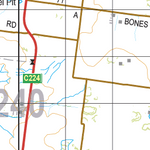 Map 240 - Spatial Vision's Vicmap Book (South West Edition 8, 2025 Update) - 100K Series Preview 2