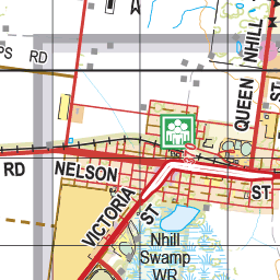Map 240 - Spatial Vision's Vicmap Book (South West Edition 8, 2025 Update) - 100K Series Preview 3