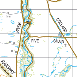 Map 241 - Spatial Vision's Vicmap Book (South West Edition 8, 2025 Update) - 100K Series Preview 3