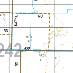 Map 242 - Spatial Vision's Vicmap Book (South West Edition 8, 2025 Update) - 100K Series Preview 2