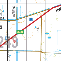 Map 243 - Spatial Vision's Vicmap Book (South West Edition 8, 2025 Update) - 100K Series Preview 2