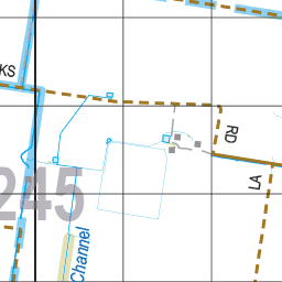 Map 245 - Spatial Vision's Vicmap Book (South West Edition 8, 2025 Update) - 100K Series Preview 2