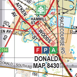 Map 246 - Spatial Vision's Vicmap Book (South West Edition 8, 2025 Update) - 100K Series Preview 3