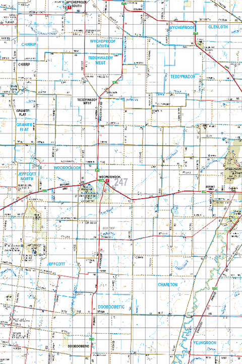 Map 247 - Spatial Vision's Vicmap Book (South West Edition 8, 2025 Update) - 100K Series Preview 1