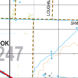 Map 247 - Spatial Vision's Vicmap Book (South West Edition 8, 2025 Update) - 100K Series Preview 2