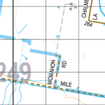 Map 249 - Spatial Vision's Vicmap Book (South West Edition 8, 2025 Update) - 100K Series Preview 2