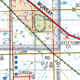 Map 254 - Spatial Vision's Vicmap Book (North East Edition 8, 2025) - 100K Series Preview 3