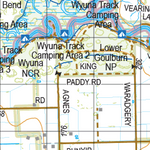 Map 255 - Spatial Vision's Vicmap Book (North East Edition 8, 2025) - 100K Series Preview 3