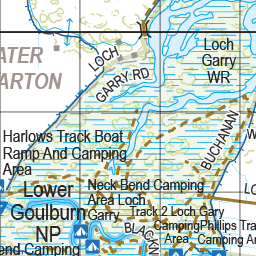 Map 256 - Spatial Vision's Vicmap Book (North East Edition 8, 2025) - 100K Series Preview 3