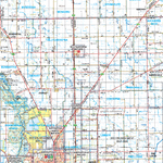 Map 257 - Spatial Vision's Vicmap Book (North East Edition 8, 2025) - 100K Series Preview 1