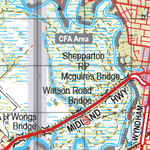 Map 257 - Spatial Vision's Vicmap Book (North East Edition 8, 2025) - 100K Series Preview 3