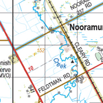 Map 259 - Spatial Vision's Vicmap Book (North East Edition 8, 2025) - 100K Series Preview 3