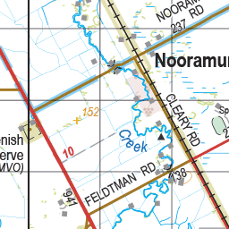 Map 259 - Spatial Vision's Vicmap Book (North East Edition 8, 2025) - 100K Series Preview 3