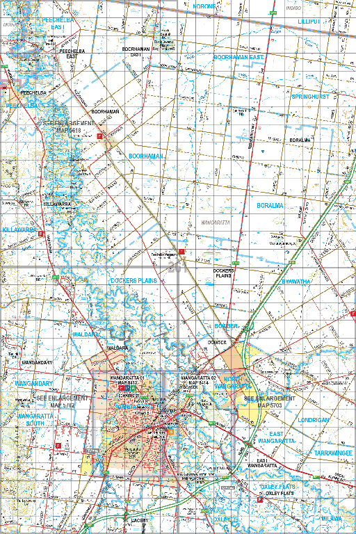 Map 261 - Spatial Vision's Vicmap Book (North East Edition 8, 2025 ...