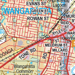 Map 261 - Spatial Vision's Vicmap Book (North East Edition 8, 2025) - 100K Series Preview 3