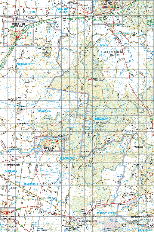 Map 262 - Spatial Vision's Vicmap Book (North East Edition 8, 2025 ...