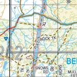 Map 262 - Spatial Vision's Vicmap Book (North East Edition 8, 2025) - 100K Series Preview 2
