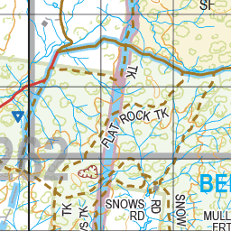 Map 262 - Spatial Vision's Vicmap Book (North East Edition 8, 2025) - 100K Series Preview 2