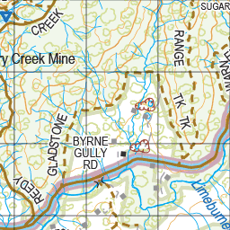 Map 262 - Spatial Vision's Vicmap Book (North East Edition 8, 2025) - 100K Series Preview 3