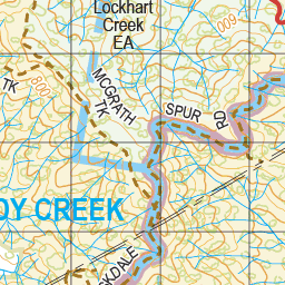 Map 265 - Spatial Vision's Vicmap Book (North East Edition 8, 2025) - 100K Series Preview 3