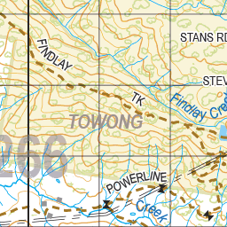 Map 266 - Spatial Vision's Vicmap Book (North East Edition 8, 2025) - 100K Series Preview 2