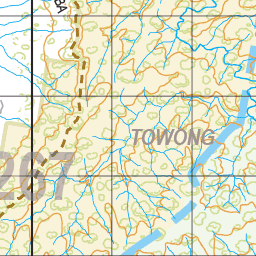 Map 267 - Spatial Vision's Vicmap Book (North East Edition 8, 2025) - 100K Series Preview 2
