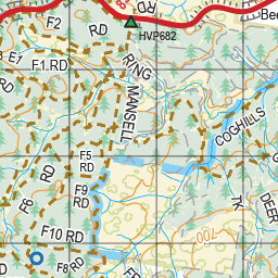Map 267 - Spatial Vision's Vicmap Book (North East Edition 8, 2025) - 100K Series Preview 3