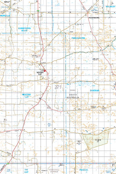 Map 271 - Spatial Vision's Vicmap Book (South West Edition 8, 2025 Update) - 100K Series Preview 1