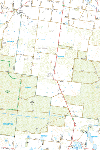 Map 273 - Spatial Vision's Vicmap Book (South West Edition 8, 2025 Update) - 100K Series Preview 1