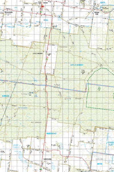 Map 275 - Spatial Vision's Vicmap Book (South West Edition 8, 2025 Update) - 100K Series Preview 1