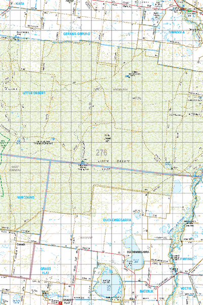 Map 276 - Spatial Vision's Vicmap Book (South West Edition 8, 2025 Update) - 100K Series Preview 1