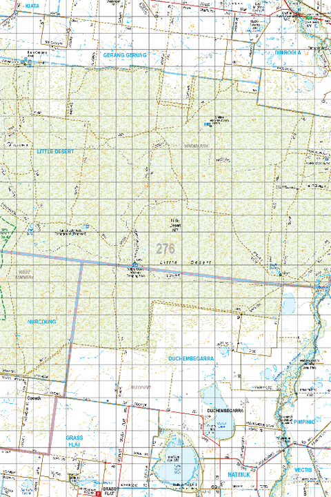 Map 276 - Spatial Vision's Vicmap Book (South West Edition 8, 2025 Update) - 100K Series Preview 1
