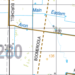 Map 280 - Spatial Vision's Vicmap Book (South West Edition 8, 2025 Update) - 100K Series Preview 2