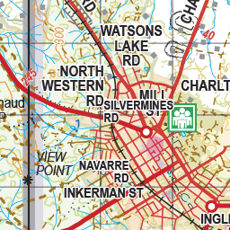 Map 282 - Spatial Vision's Vicmap Book (South West Edition 8, 2025 Update) - 100K Series Preview 3