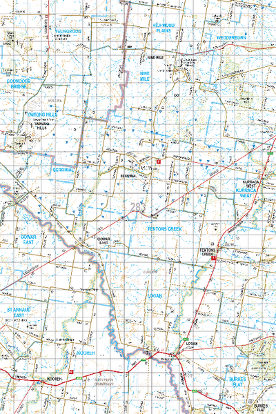 Map 283 - Spatial Vision's Vicmap Book (South West Edition 8, 2025 Update) - 100K Series Preview 1