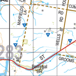 Map 283 - Spatial Vision's Vicmap Book (South West Edition 8, 2025 Update) - 100K Series Preview 2