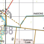 Map 288 - Spatial Vision's Vicmap Book (North East Edition 8, 2025) - 100K Series Preview 2